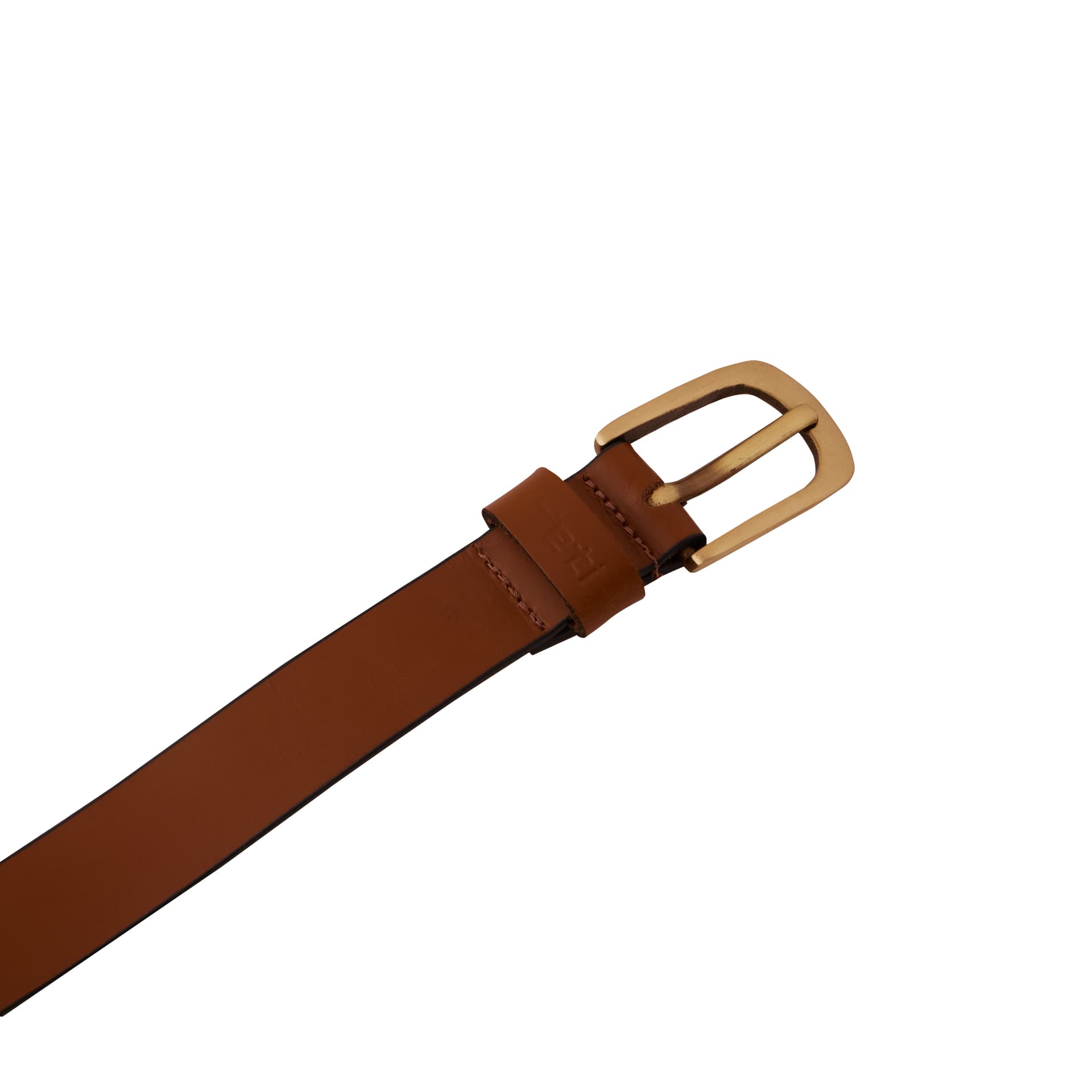 Premium Tan Leather Men's Belt view 2