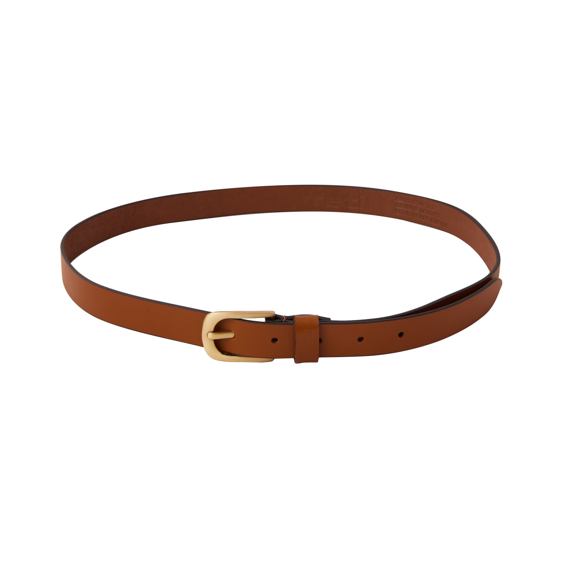 Premium Tan Leather Men's Belt view 3