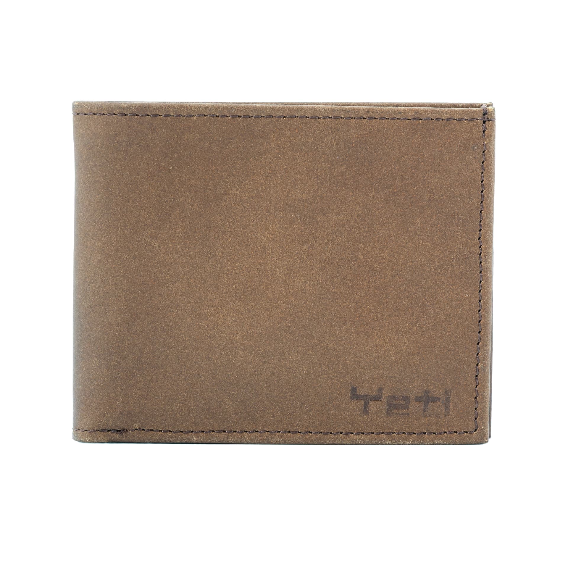 Premium Brown Leather Bifold Wallet view 3