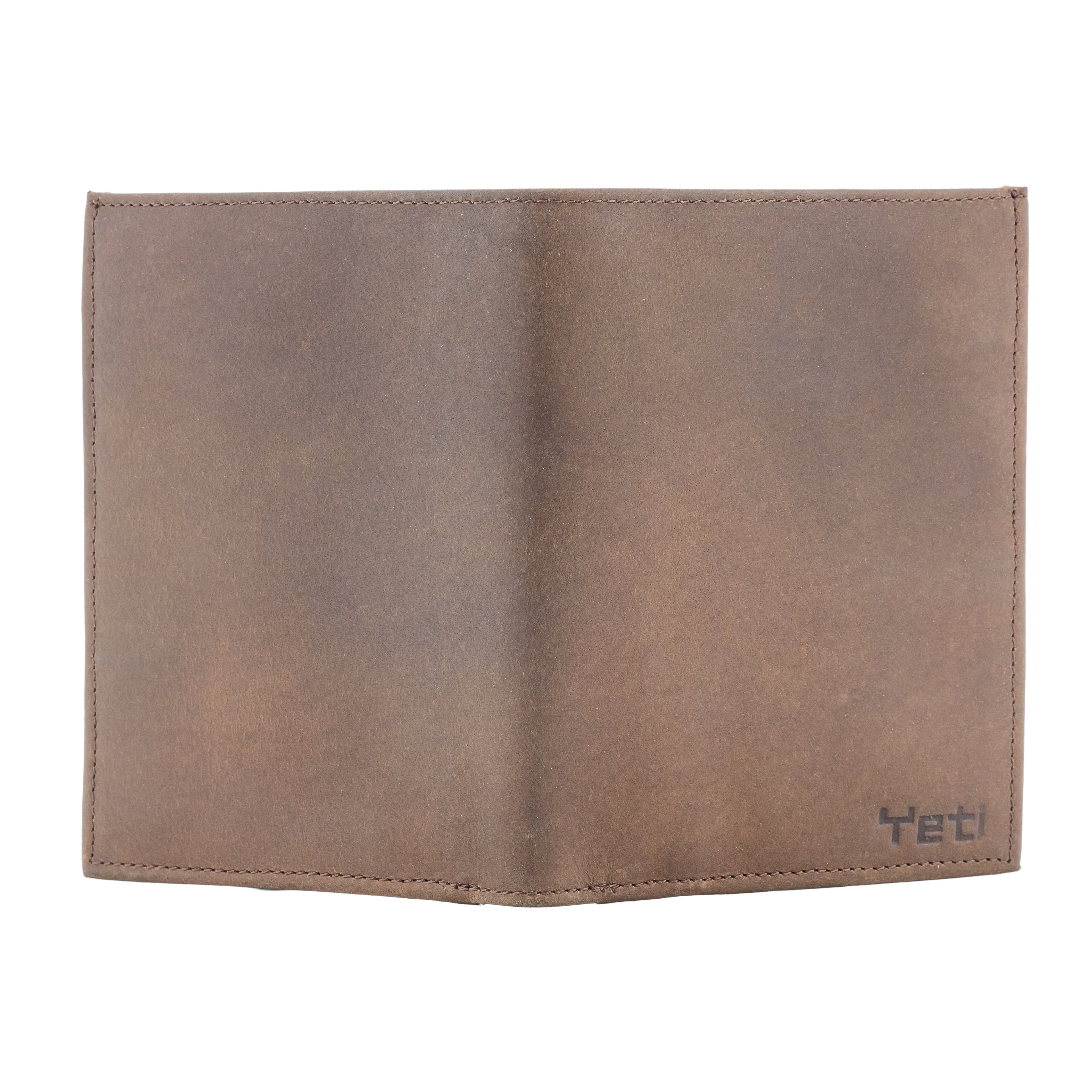 Classic Brown Leather Travel Wallet