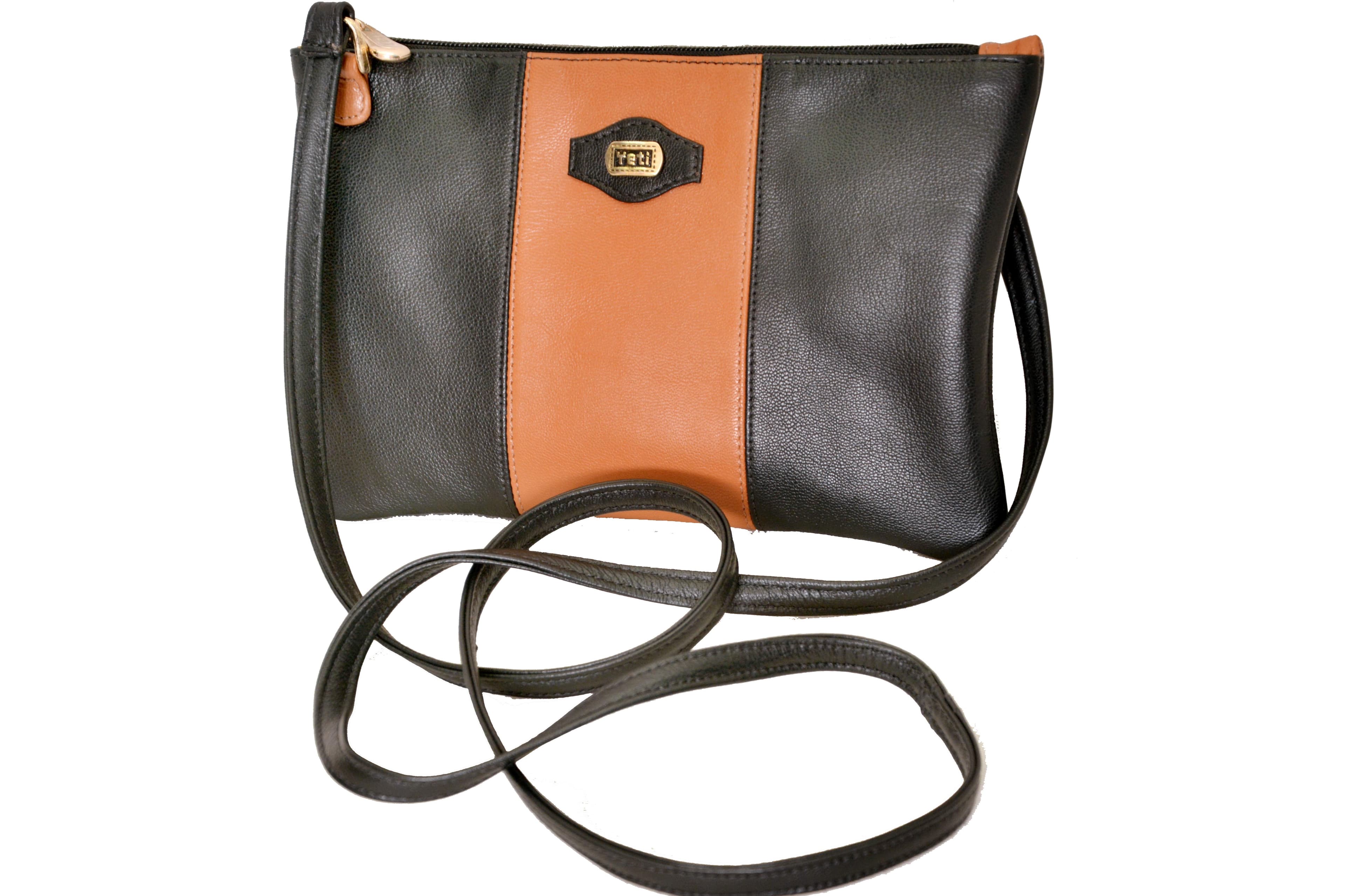 Classic Grey Leather Women Shoulder Bag